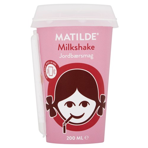 Matilde Milkshake Jordbær 200 ml