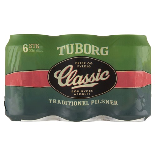 Tuborg Classic 6 x 33cl