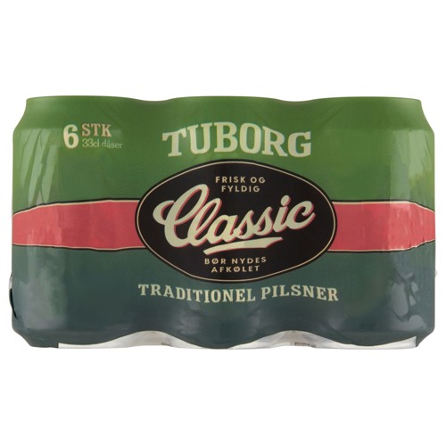 Tuborg Classic 6 x 33cl