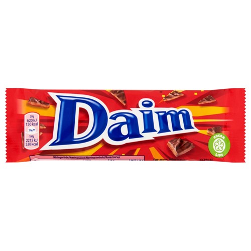 Daim Mælkechokolade med mandelkrokant