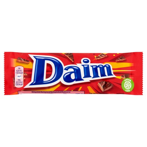 Daim Mælkechokolade med mandelkrokant