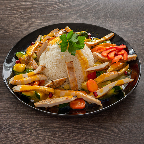 Mango Hühnerfleisch