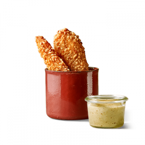 2 Stück Crispy Chicken Stripes