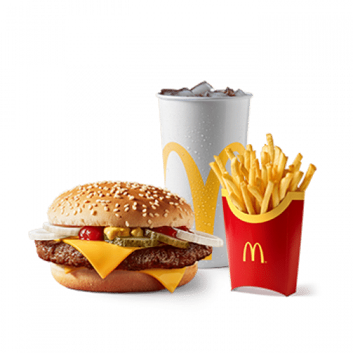 Hamburger Royal Käse McMenü