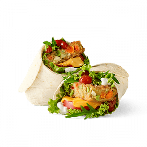 Tomato Salsa Veggie Wrap