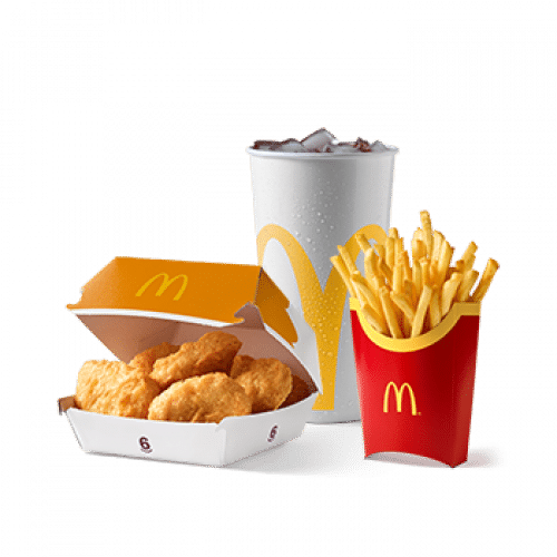 6er Chicken McNuggets McMenü