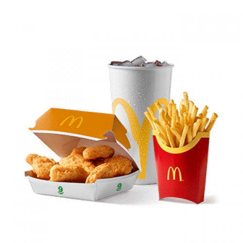 9er Chicken McNuggets McMenü