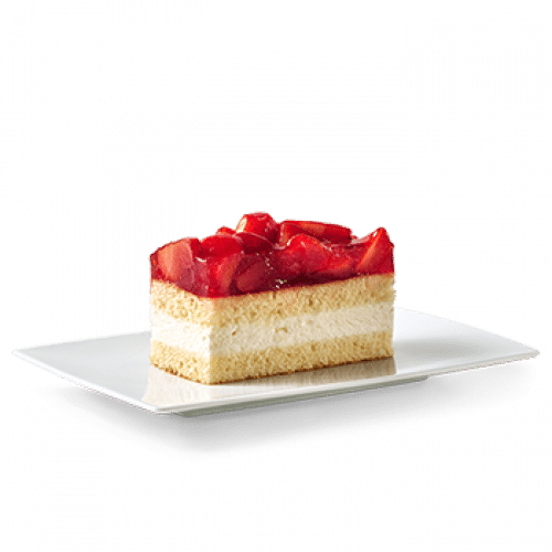 Erdbeer-Buttermilch-Schnitte