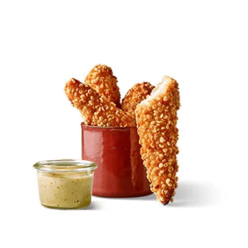 4 Stück Crispy Chicken Stripes