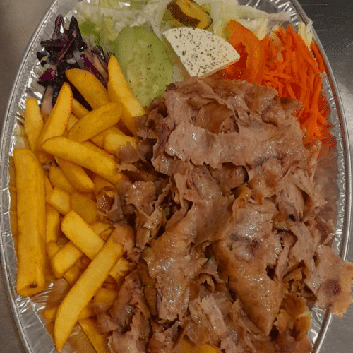 Schotel döner kebap