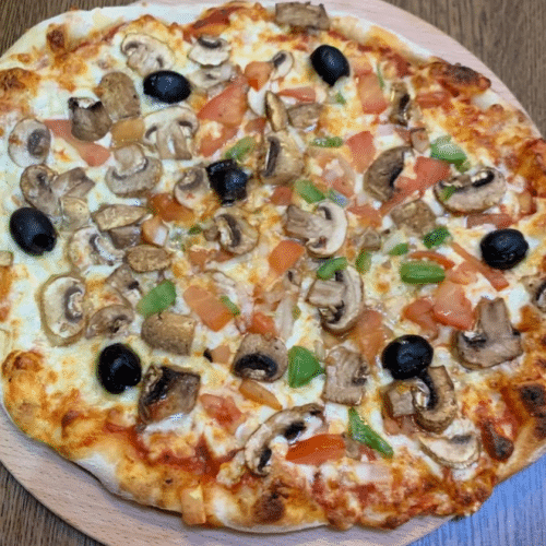 Pizza au legumes