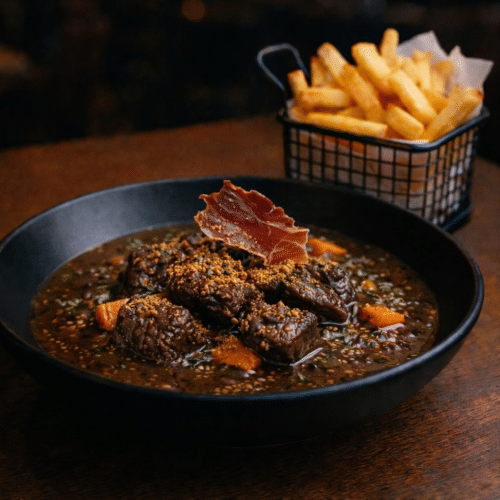 Carbonnades de joues de bœuf au Spéculoos