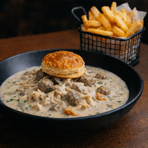 Vol au vent de Poularde de Val Dieu élevée en plein air