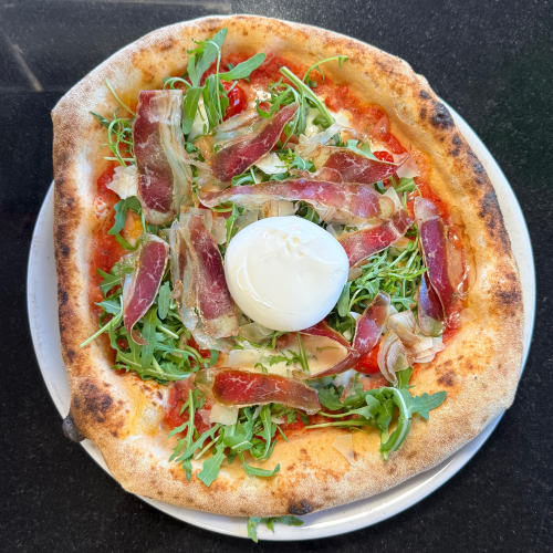 Pizza burrata