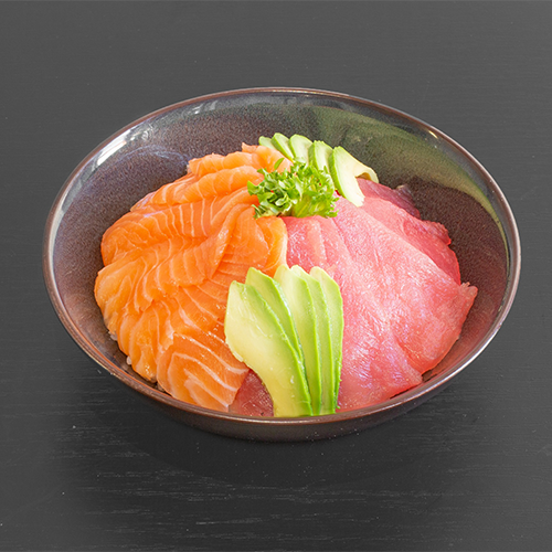 Chirashi mix tuna & salmon