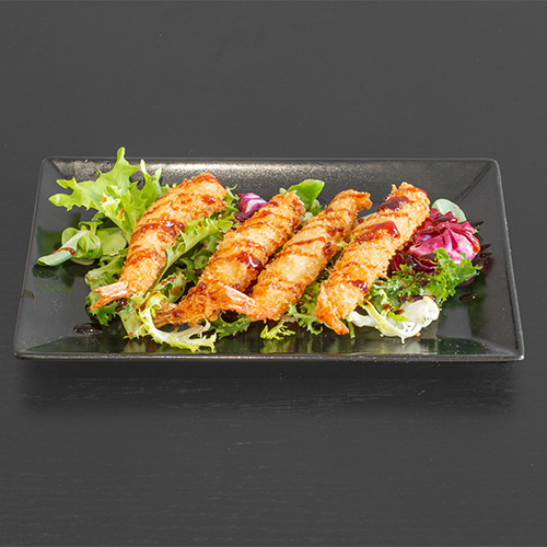 Tempura garnaal (4 stuks)