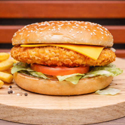 Classic chicken burger