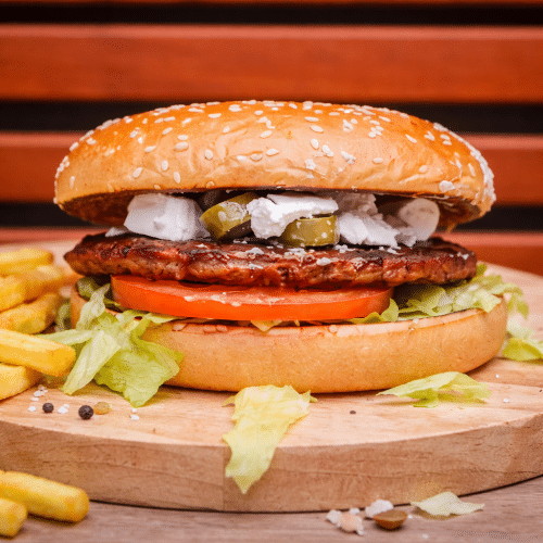 Greek burger