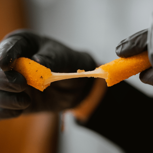 Mozzarella sticks (6 pièces)