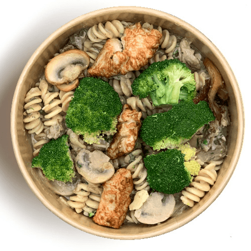 Fusilli chicken mushroom