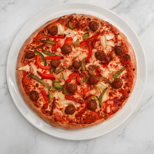 Pizza bbq meatballs