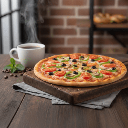 Pizza vegetarisch (heel)