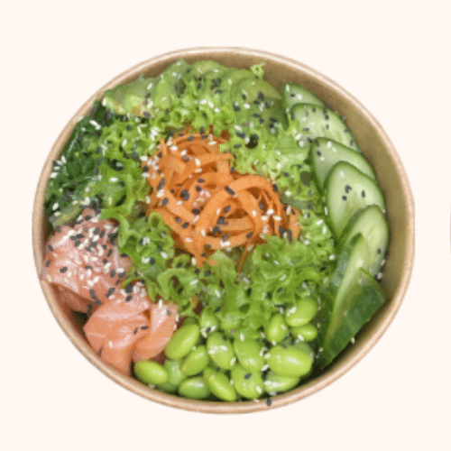 Poke bowl zalm