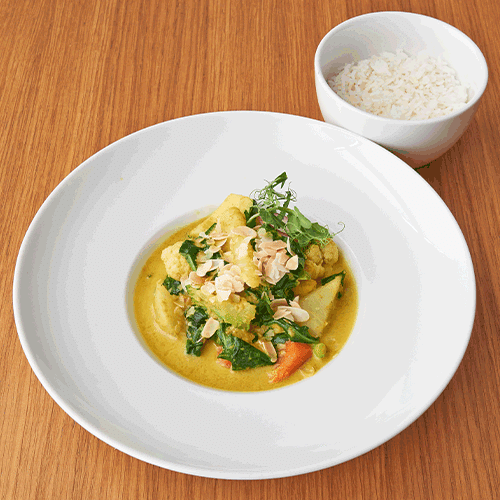 Vegetable curry (vegetarian)