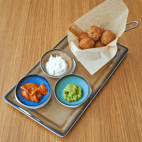 Vegetarian fritters