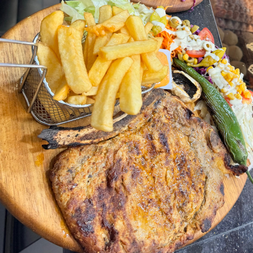 Assiette côte à l'os