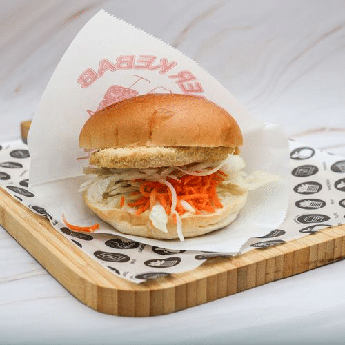 Burger escalope