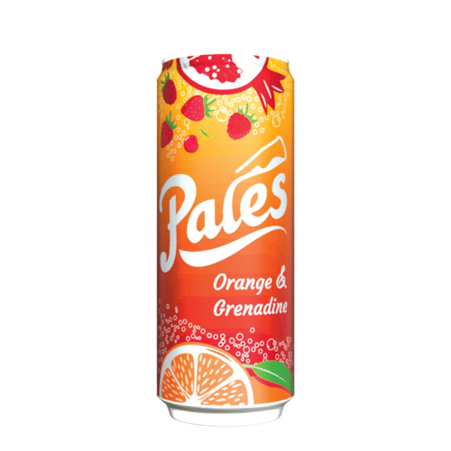Pales orange et grenadine