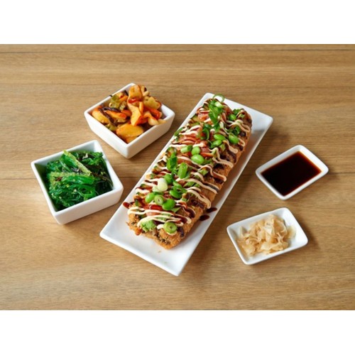 Hotdog maki rainbow