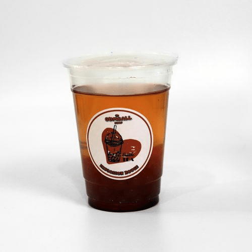 Bubble tea explosion rouge