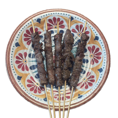 5 arrosticini