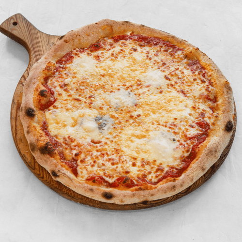 Pizza géante 4 fromages