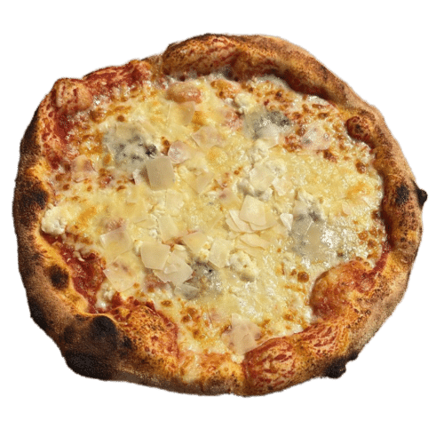 Pizza géante 6 fromages