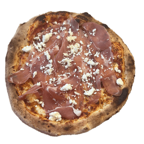 Pizza géante L'italo grecque