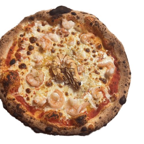 Pizza géante pescatore