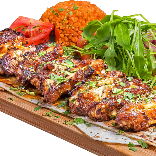 Brochettes d'aile de poulet