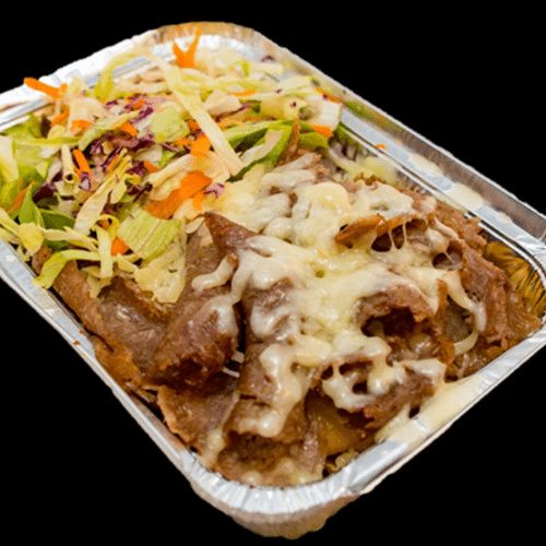Kapsalon kebab met feta