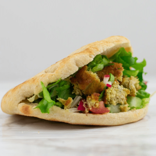 Kleine pita vegetarisch