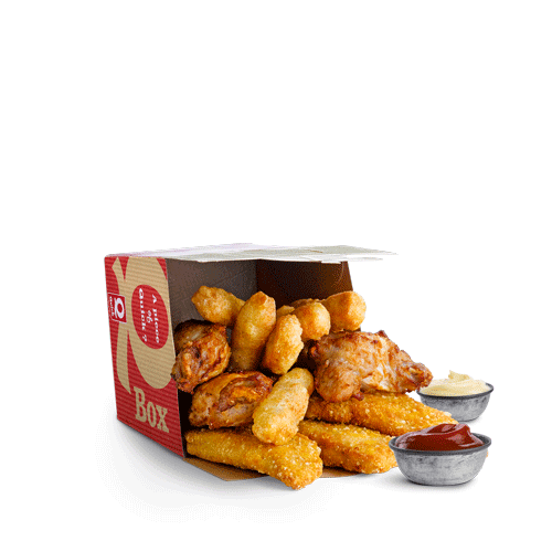 VIP Box (3 Chicken strips + 3 Chicken wings + 6 Chicken dip)