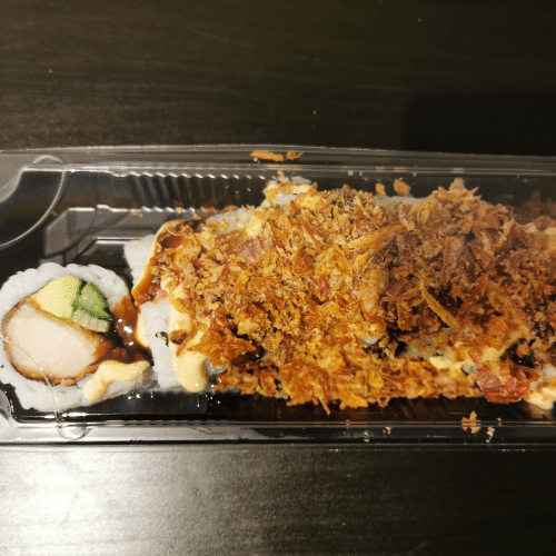 Crunch gepaneerde kip roll