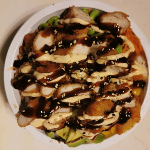 Poke bowl kip