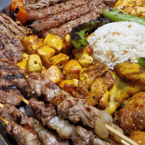 Karistik tepsi izgara (3 kisilik)