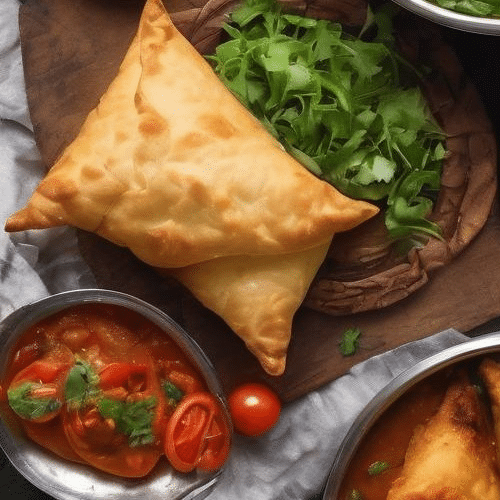 Vegetable samosa (2 pièces)