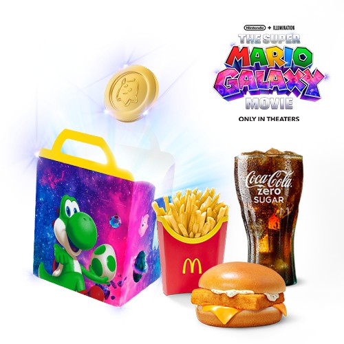 Super Mario Galaxy Movie Meal Filet-O-Fish®