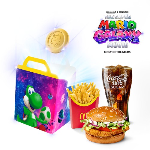 Super Mario Galaxy Movie Meal Veggie Deluxe