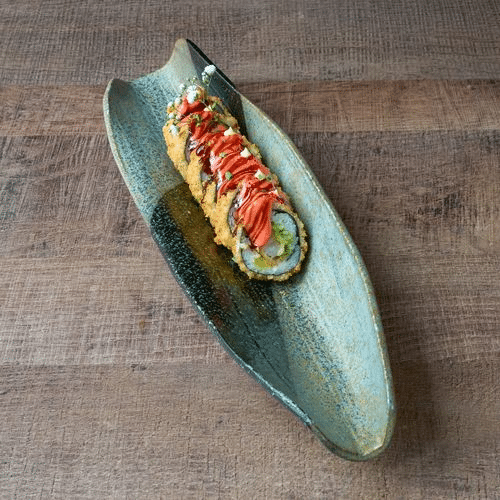 Maki tempura zalm (6st)